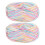 6Pcs Multi Colored Cotton Nylon Yarn for DIY Crochet Knitting Projects 2