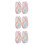 6Pcs Multi Colored Cotton Nylon Yarn for DIY Crochet Knitting Projects 5