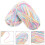 6Pcs Multi Colored Cotton Nylon Yarn for DIY Crochet Knitting Projects 11