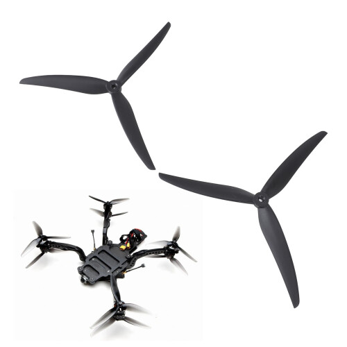 2 pezzi di eliche FPV da 9 pollici, con 3 pale, in ABS, Cinelifter 2