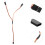 5Pièces Câble Rc Plastique Y Splitter Connecteur À Double 11