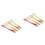 8Pcs Lightweight Silicone Double Head Spatulas Baking Cream 3