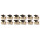 12Pcs Unique Design Graduation Hat Brooches Metal Multi Color 6