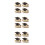 12Pcs Unique Design Graduation Hat Brooches Metal Multi Color 10