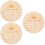 3St Rond Baby Aankondigingsbord Multi Decor 8
