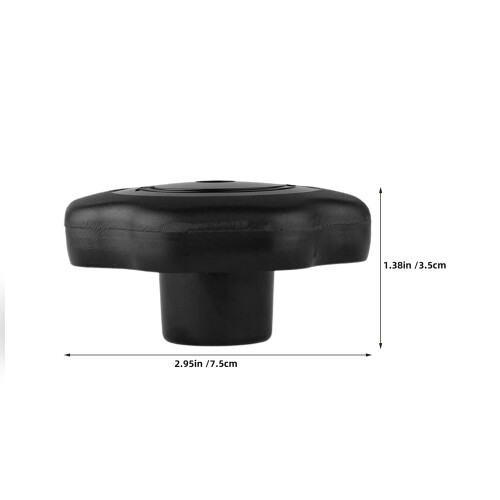 6Pcs Black Bakelite Pot Lid Knobs Heat Resistant Handles for Cookware 1