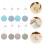 20Pcs Assorted Color Macaron Mobile Screen Cleaning Cloths for Glasses 10