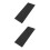 2Pcs Smooth Surface Hair Dye Board Highlighting Tool Black Plastic 4