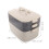 Portable Medical Storage Box Plastic with Handle 3 Tier Organizer 2