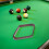 2Pcs Pool Table Accessories Solid Wood Rack Triangle Dark Red Durable 7