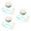 3Pcs Handheld Drum Toy for Kids Professional Tuning 7
