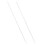 10Pcs Window Blind Tilt Rod White PP Blind Wand Replacement with Hook 3