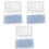3Sets Multi-Use White Water Sticker Box with Sponge for Model Crafts 3