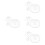 12Pcs Multi-Use Acrylic Keychain Templates for DIY Craft 8