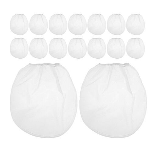 100Pcs Fine Polyester Paint Filter Bags for Home Use Transparent Mesh 1