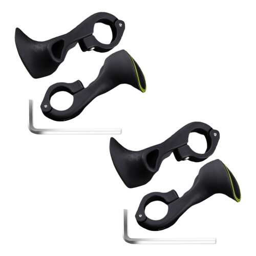 2Paires Extensions Guidon Bike Nylon Antidérapantes Usage 2