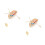 2Sets Creative Mini Plastic Boat Models Multicolor Nautical Home Decor 6