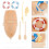 2Sets Creative Mini Plastic Boat Models Multicolor Nautical Home Decor 11