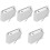 5Sets Professional Aluminum Guitar Tools Luthier Fret Wire Press Kit 5