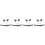 4Sets Comfortable Grey Plush Wolf Costume Ears and Tail for Kids 6