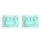 2Pcs Green Silicone Placemat Dining Tray Baby Tableware with Suction 7