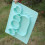 2Pcs Green Silicone Placemat Dining Tray Baby Tableware with Suction 11