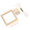 5Sets Small Wood Weaving Loom Set Khaki DIY Knitting Tool Kit 2