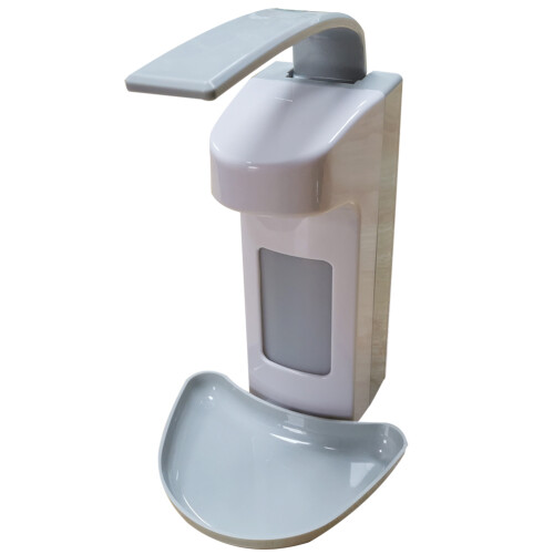 3Pcs White Wall Dispenser Manual Liquid Soap for Shower and Kitchen 1