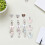 15Sets Plastic Metal Type C Dust Plug Charm with Butterfly for Phone 10
