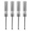 20Pièces Outil Extraction Valve Aluminium Argenté Rapide Et Polyvalent 2