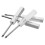 20Pièces Outil Extraction Valve Aluminium Argenté Rapide Et Polyvalent 3