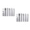 2Sets Durable Silver Belt Hollow Punch Set for and DIY Crafts 5