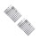 2Sets Durable Silver Belt Hollow Punch Set for and DIY Crafts 9