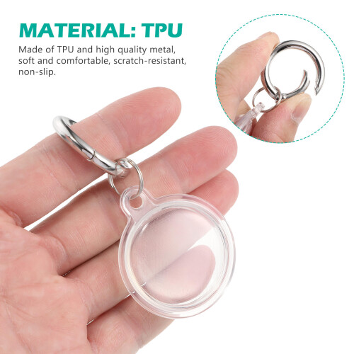 1Pc Wear-Resistant Tpu Protection Case Practical Transparent 2