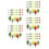 250Pcs Plastic Mini Plant Clusters Assorted Colors for Model Landscape 9