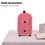 Pink Plastic Multi-Drawer Organizer for Home Office & Vanity 6