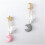 Mobile Bois Pendant Étoile Décor Chambre Bébé 8