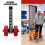 2Pcs Durable Aluminum Front Walker Wheels Red Replacement Parts 8