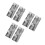 3Pairs Silver Stretch Sequin Arm Warmers for Performance and Cosplay 5