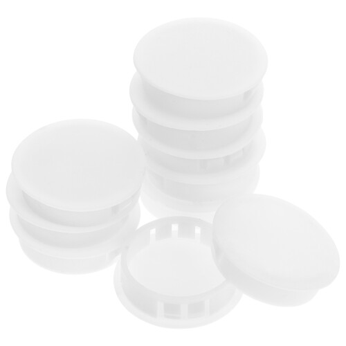 10Pièces Caches Trous Blancs Pour Assemblage Rapide