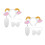 2Ensembles Accessoires Animaux Cosplay Oreilles Mouton Et Queue 6