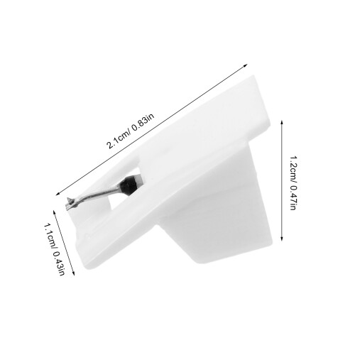 Replacement Record Player Needle Stylus with Plastic Metal Build 1