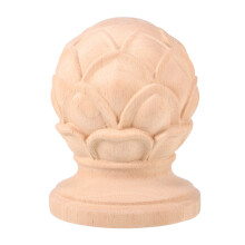 Chapeau Bois Escalier Décoratif Beige Style Européen Artisanat