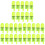 90Pièces Signal De Vert Clippable Avec Cloche 3