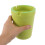 Green Car Ashtray Glow in Dark Portable Plastic Holder 4