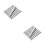 20Pcs Compact Aluminum Electrolyzer Rods for Water Quality Test Silver 6