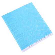12Pièces Autocollants Simulation Eau Décor Piscine Film Bleu Ciel