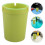 Green Car Ashtray Glow in Dark Portable Plastic Holder 10