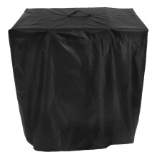 Weather Resistant Black Oxford Pool Pump Cover for Outdoor Use