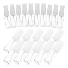 40Pcs Portable Transparent Plastic Spray Bottles Reusable for Travel